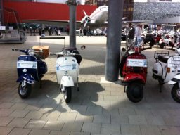 März 2014 Vespatreffen Verkehrshaus Luzern